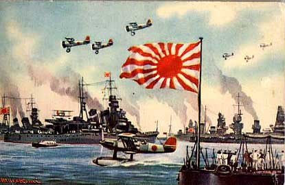 軍港に入った艦隊