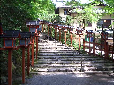 貴船 参道