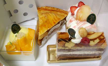 新宿 高野のケーキ